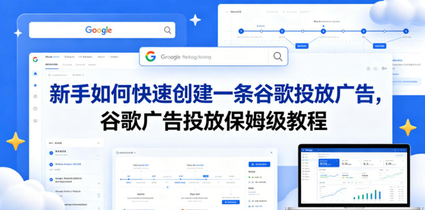 新手如何快速创建一条谷歌投放广告，谷歌广告投放保姆级教程-小创项目网