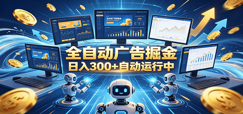 自动广告G机，日入300+，正规平台，广告浏览获益，时间自由，适合各类人群日常增收-小创项目网