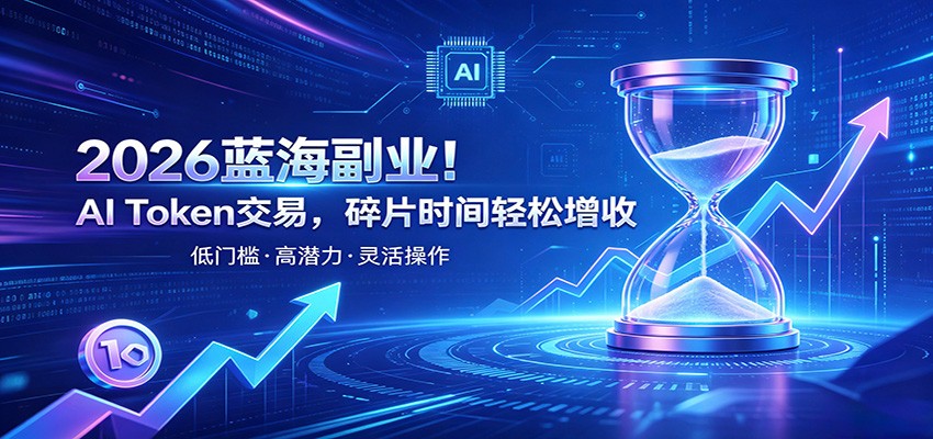 AI Token算力赛道!普通人可入局的数字副业,零门槛快速起步-小创项目网