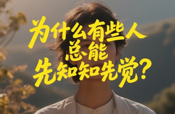 付费文章：为什么有些人总能先知先觉？-小创项目网