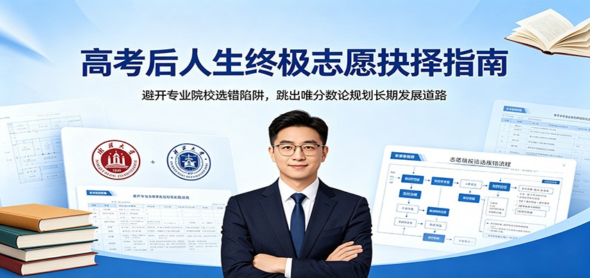 高考后人生终极志愿抉择指南:避开专业院校选错陷阱,跳出唯分数论规划长期发展道路-小创项目网