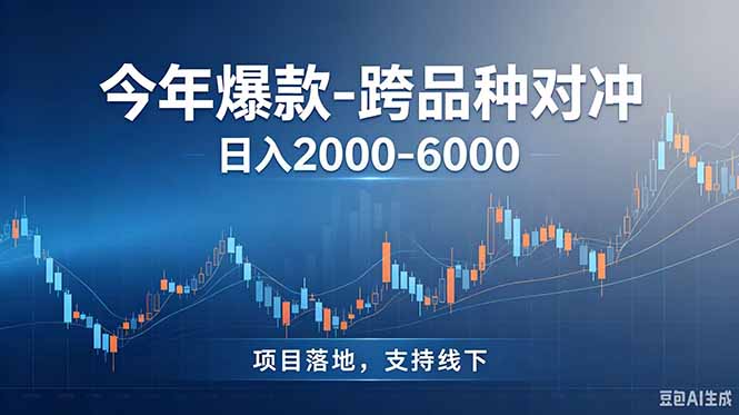 跨品种最新对冲震撼首发！日收益2000-6000+，项目绿色长久，安全稳健，合规靠谱，可批量放大-小创项目网