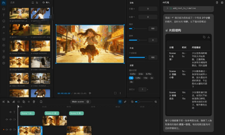 开源“剪映CapCut”替代品，居然支持一键生成视频字幕？还可在线AI剪辑视频，这也太爽了吧Cutia-小创项目网