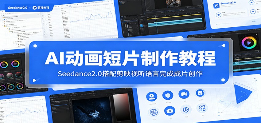 AI动画短片制作教程：Seedance2.0搭配剪映视听语言完成成片创作-小创项目网