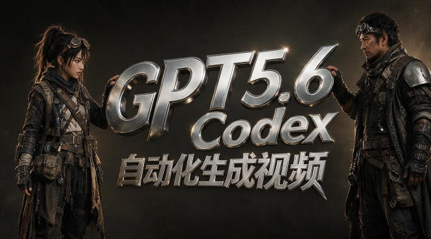 GPT5.6+Codex自动化视频生成：提示词设计×角色设定×封面海报×工作流思路，高效产出AI视频-小创项目网