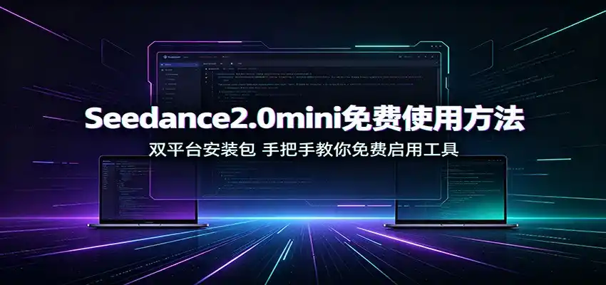 Seedance2.0mini免费使用方法：双平台安装包，手把手教你免费启用工具-小创项目网