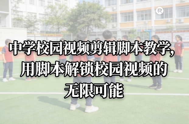 中学校园视频剪辑脚本教学，用脚本解锁校园视频的无限可能-小创项目网