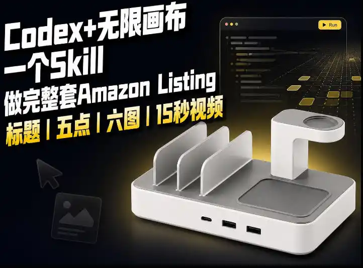 我用一个Codex Skill做完Amazon Listing：标题、五点、六图和视频全流程-小创项目网